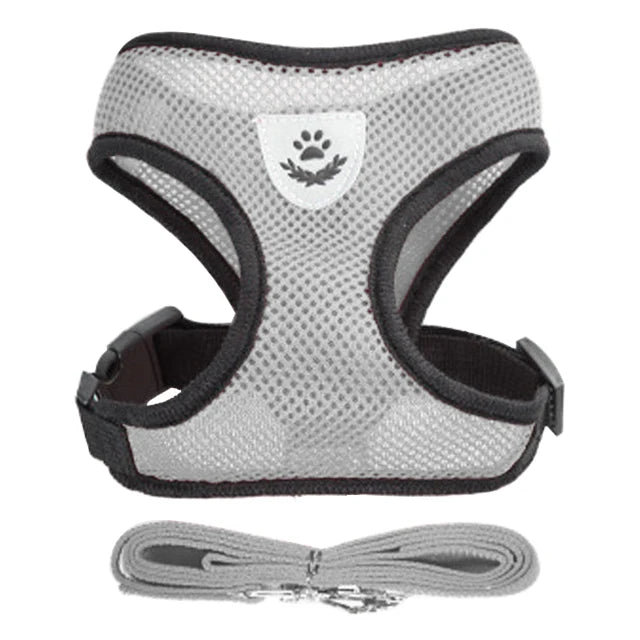 PawsEase™ Adjustable Mesh Harness