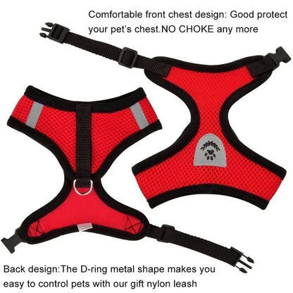 PawsEase™ Adjustable Mesh Harness