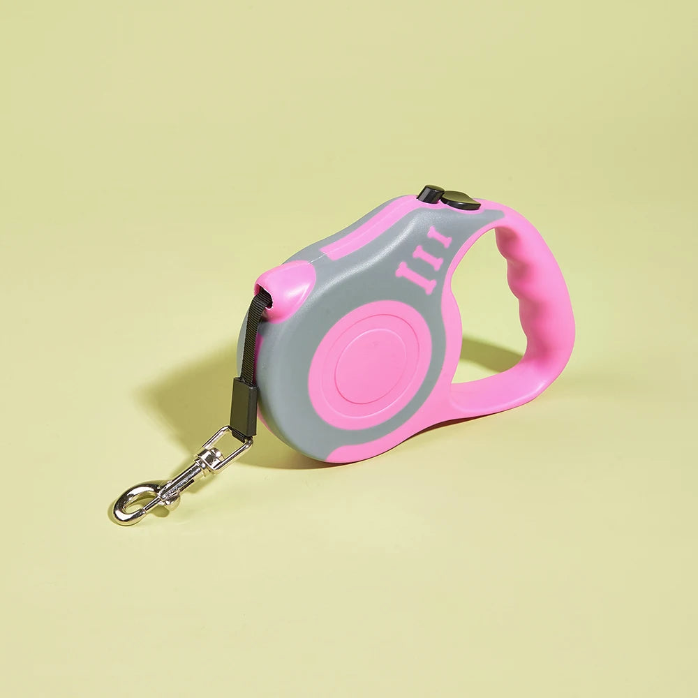 QuickWalk™ Retractable Leash – Dual Size, Safe Control