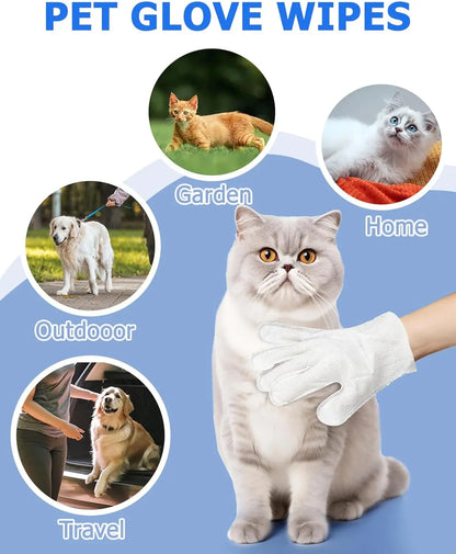 CleanPaws™ PET GLOVE WIPE
