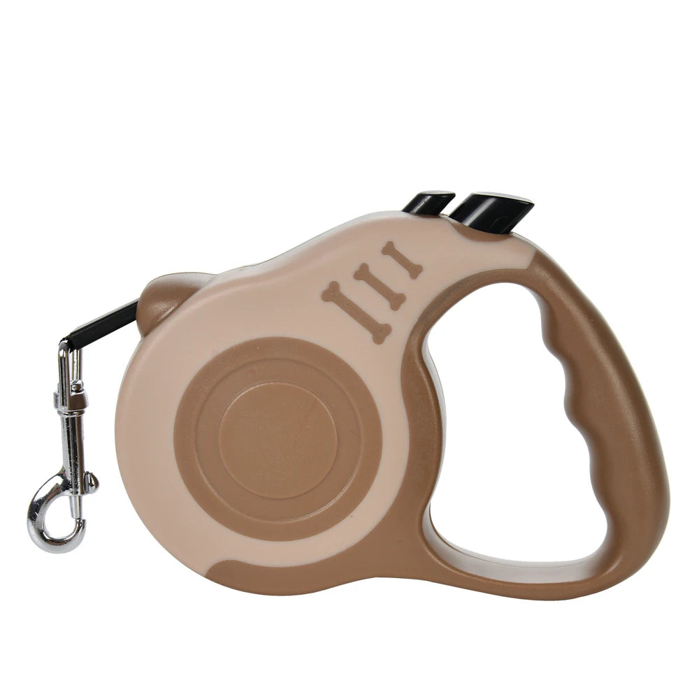 QuickWalk™ Retractable Leash – Dual Size, Safe Control