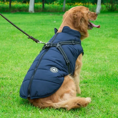 CozyTrek™ Waterproof Dog Jacket & Harness