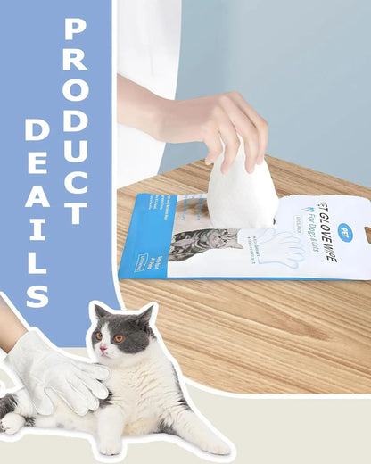 CleanPaws™ PET GLOVE WIPE