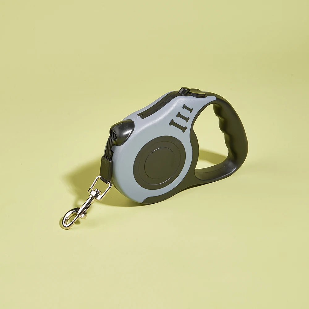 QuickWalk™ Retractable Leash – Dual Size, Safe Control