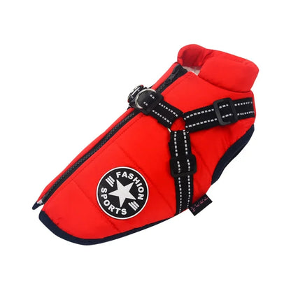 CozyTrek™ Waterproof Dog Jacket & Harness
