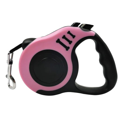 QuickWalk™ Retractable Leash – Dual Size, Safe Control