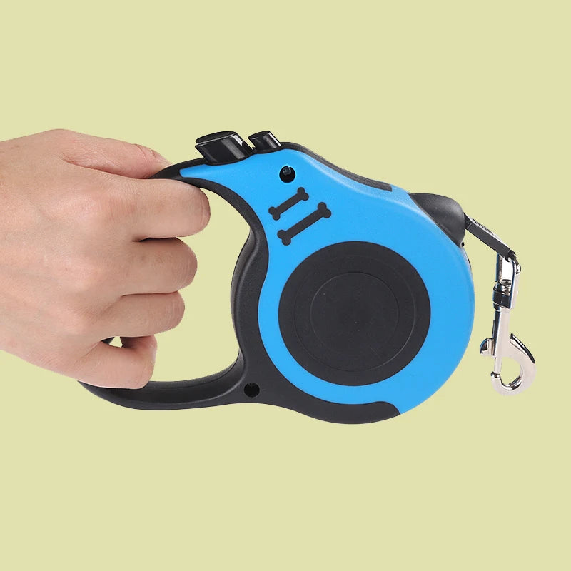 QuickWalk™ Retractable Leash – Dual Size, Safe Control