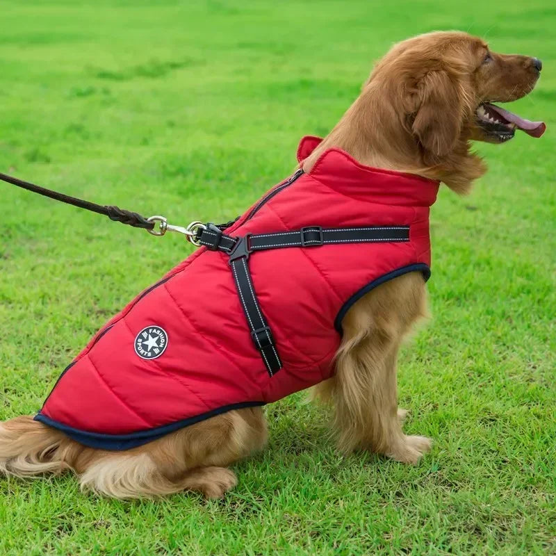 CozyTrek™ Waterproof Dog Jacket & Harness