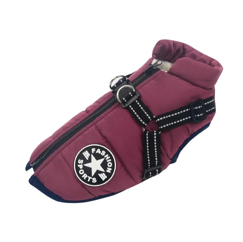 CozyTrek™ Waterproof Dog Jacket & Harness