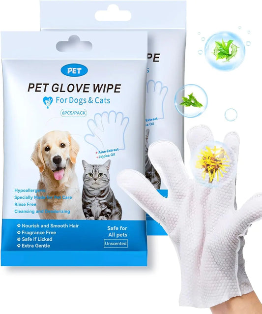 CleanPaws™ PET GLOVE WIPE