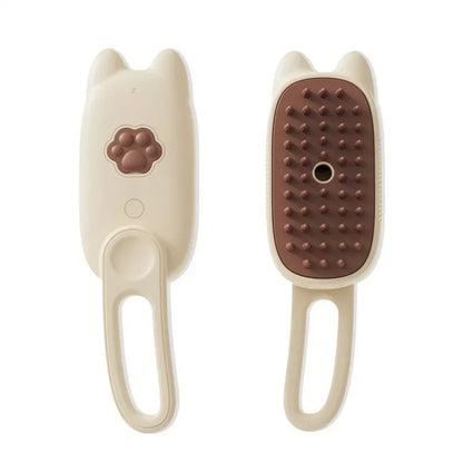 FreshFur™ Steam Comb – 3-in-1 Grooming Brush for Pets