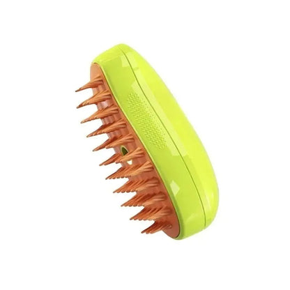 FreshFur™ Steam Comb – 3-in-1 Grooming Brush for Pets