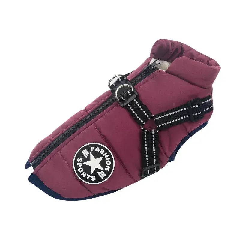 CozyTrek™ Waterproof Dog Jacket & Harness