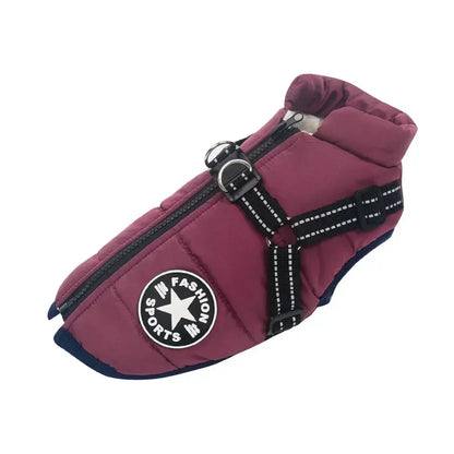 CozyTrek™ Waterproof Dog Jacket & Harness