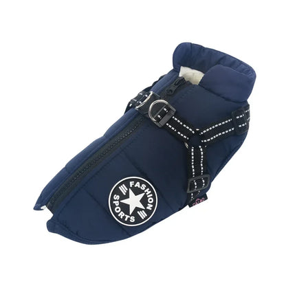 CozyTrek™ Waterproof Dog Jacket & Harness