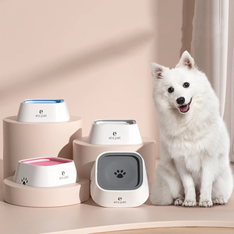AquaMate™ Floating Dog Bowl – Non-Skid, Spill-Proof