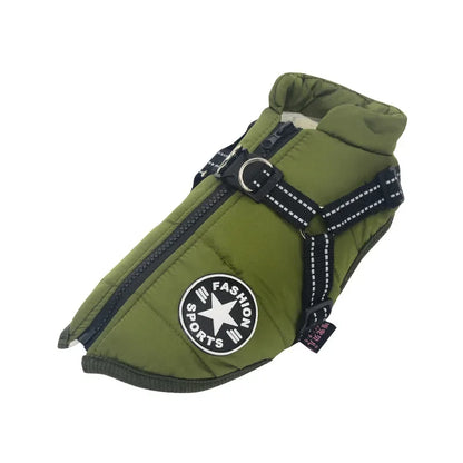 CozyTrek™ Waterproof Dog Jacket & Harness