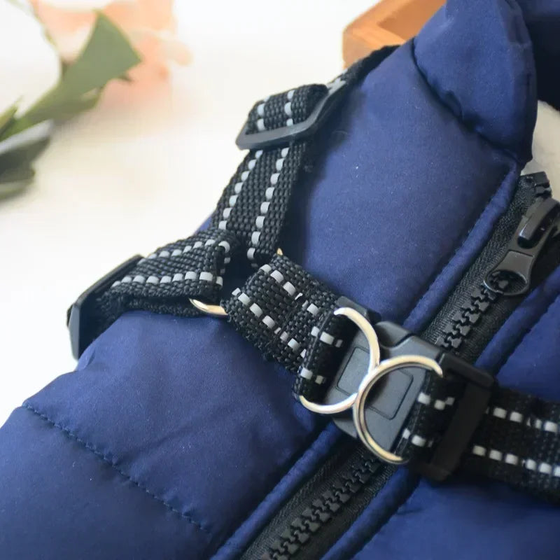 CozyTrek™ Waterproof Dog Jacket & Harness