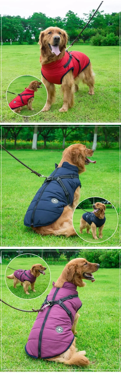 CozyTrek™ Waterproof Dog Jacket & Harness
