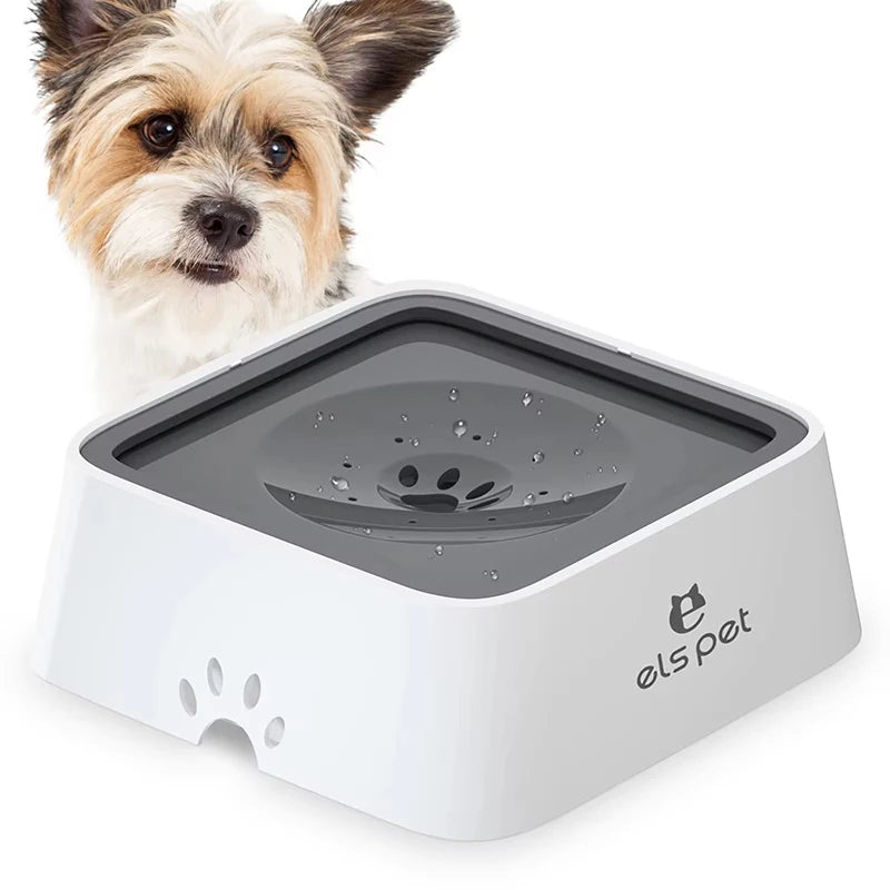 AquaMate™ Floating Dog Bowl – Non-Skid, Spill-Proof